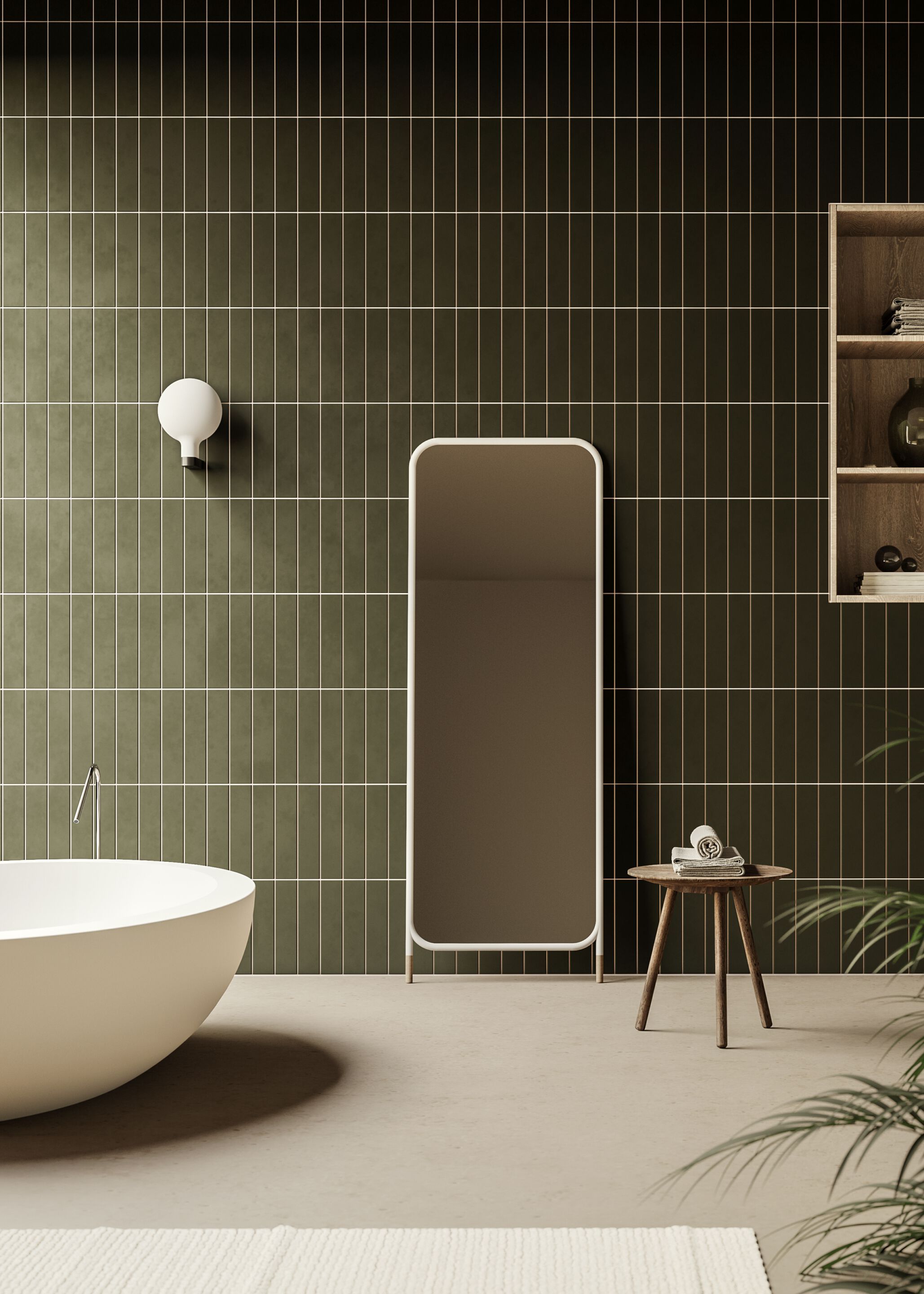 Напольное зеркало в рамке Omelette Editions VERTICAL ARCH-00053698 - Вид №3