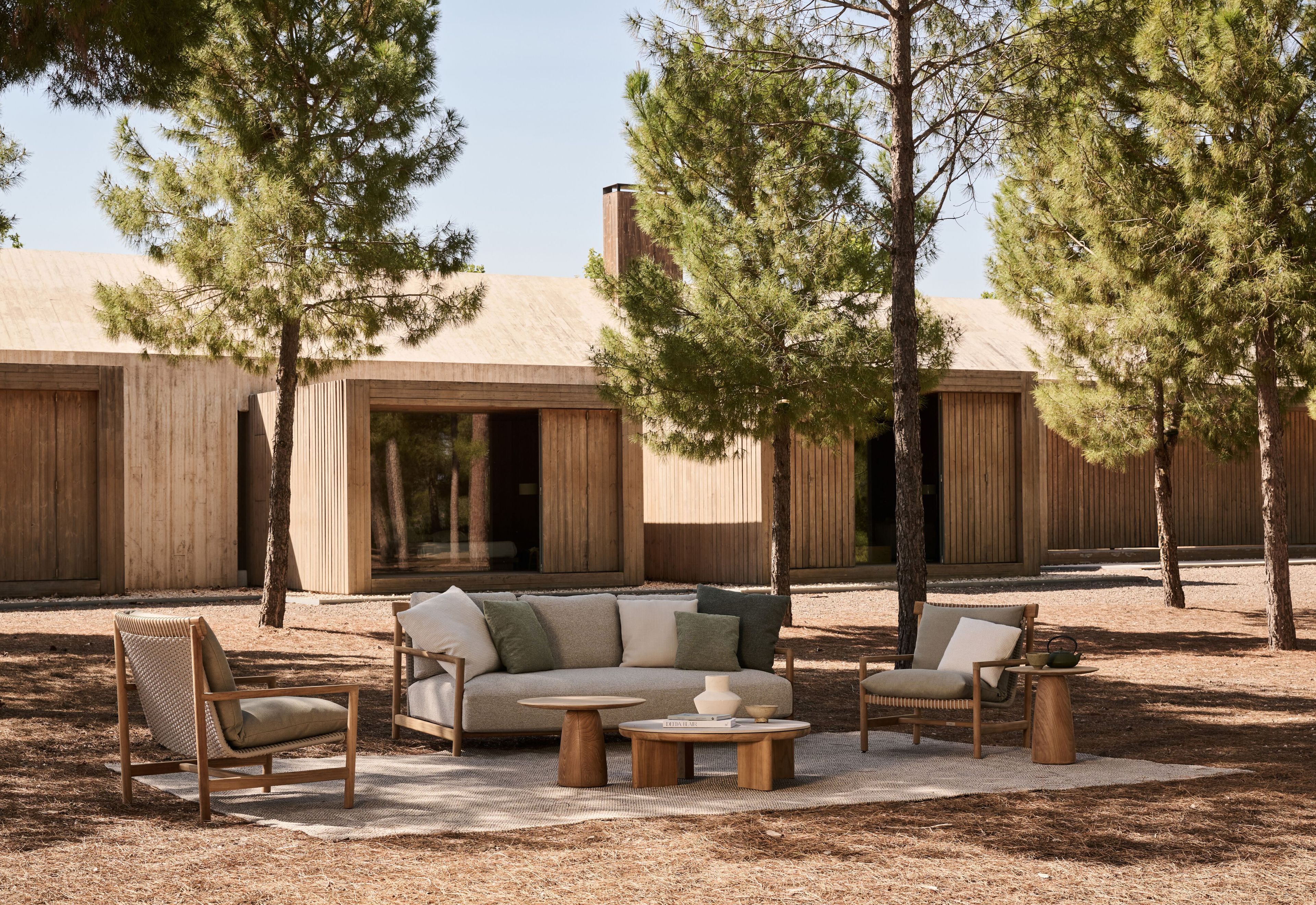 Круглый стол из тикового дерева TRIBÙ Amanu ARCH-00084720 - Вид №5