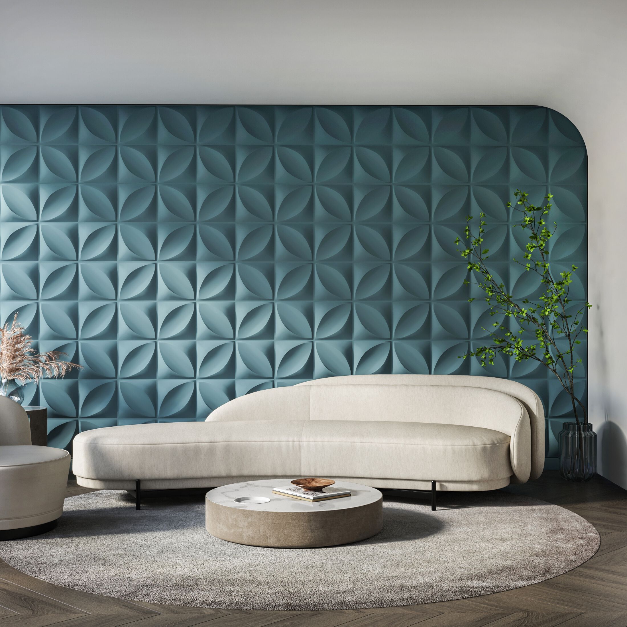 Трехмерное гипсовое покрытие WallDeco M-Modern ARCH-00027493 - Вид №2