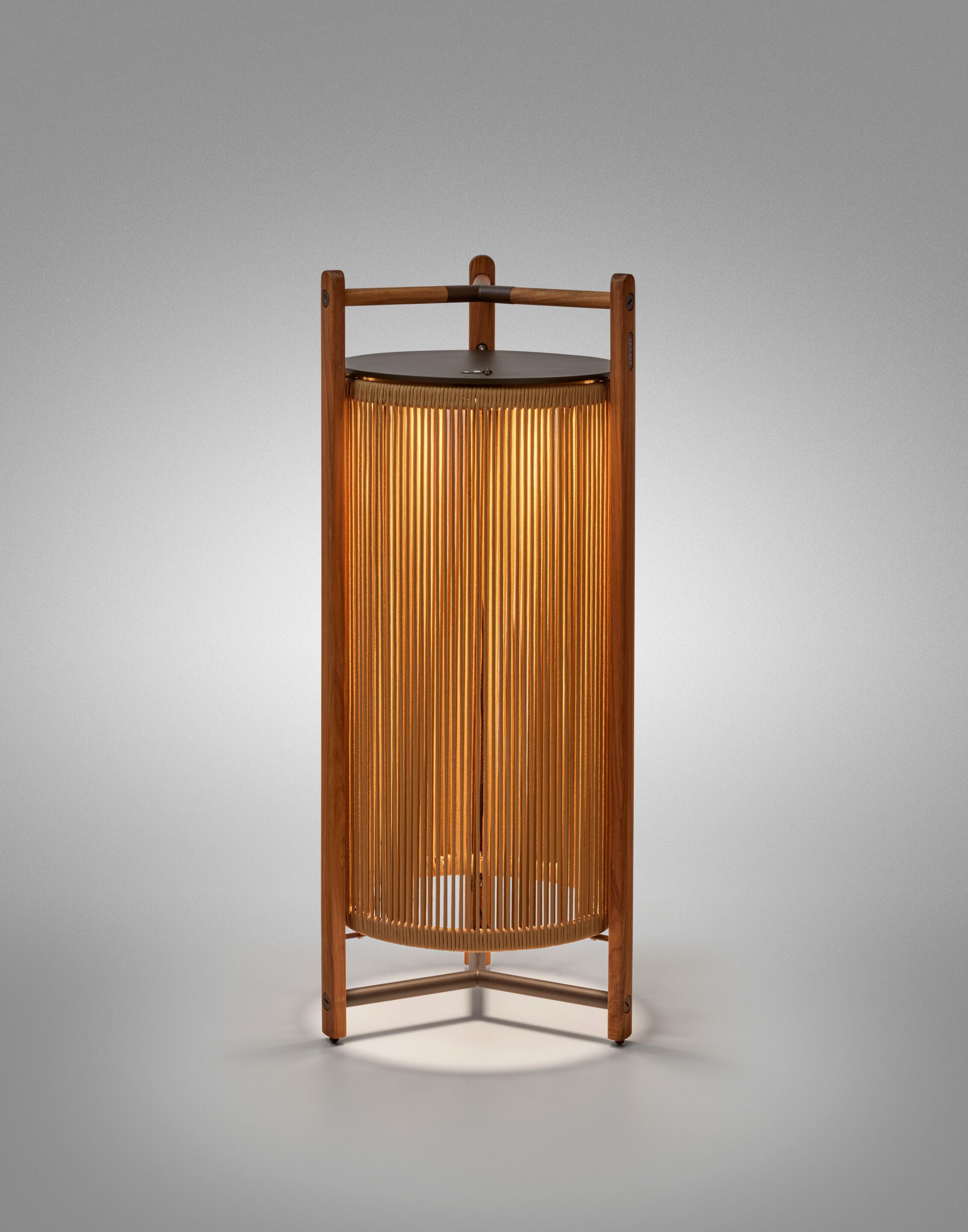 Напольная лампа из тикового дерева Bover Kando ARCH-00030973 - Вид №2