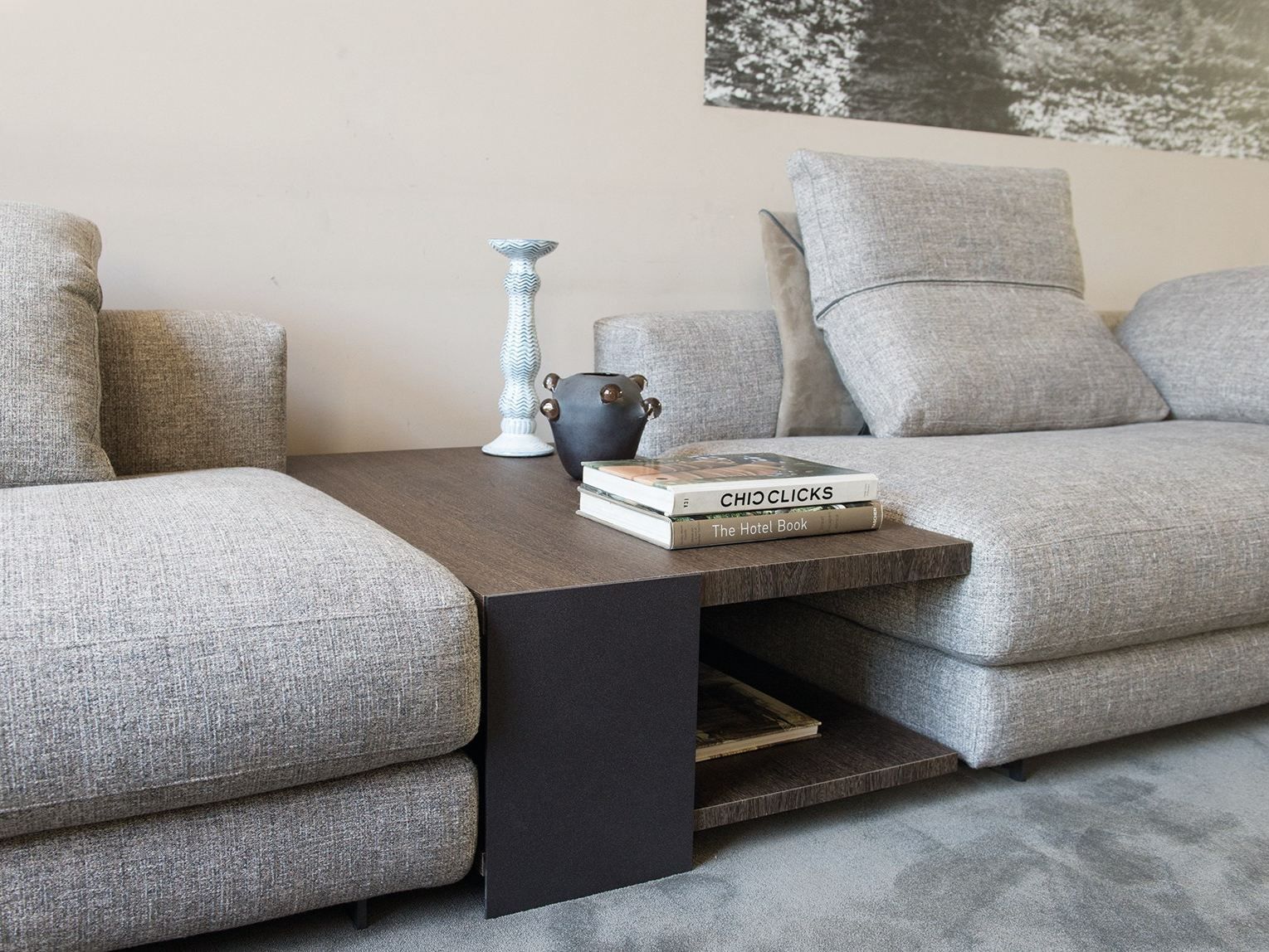 Деревянный квадратный журнальный столик Arketipo NOTH ARCH-00058354 - Вид №3