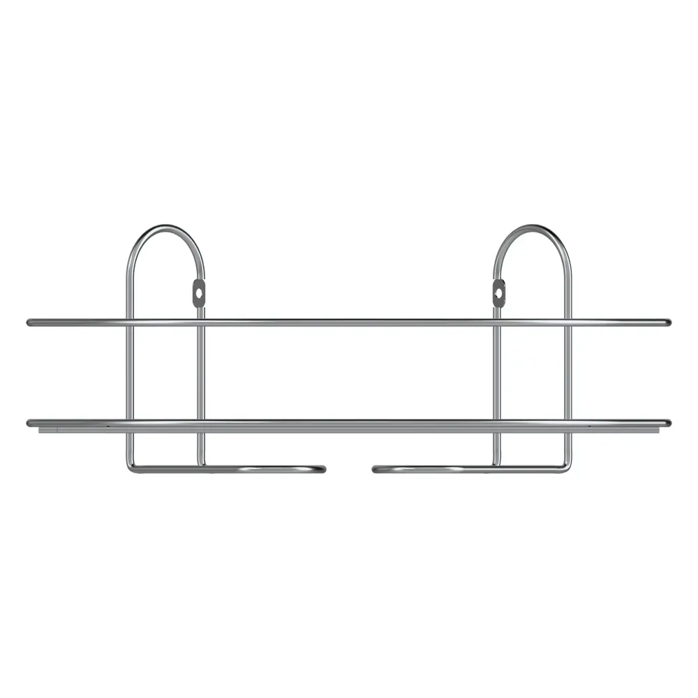 Полка для ванной Lemer Nil 23x12 см металл цвет хром 89445826 STLM-2079416 - Вид №8