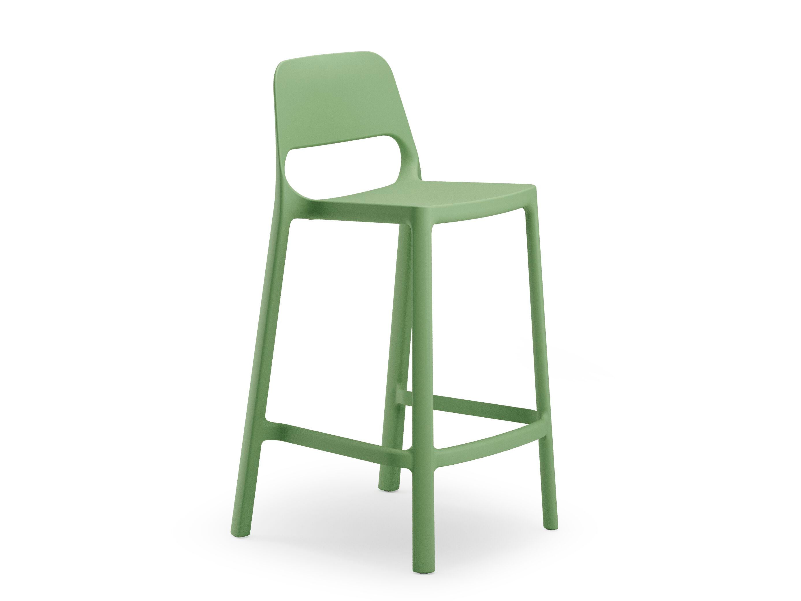 Высокий табурет из полипропилена с подставкой для ног AP Factor Helena ARCH-00056835