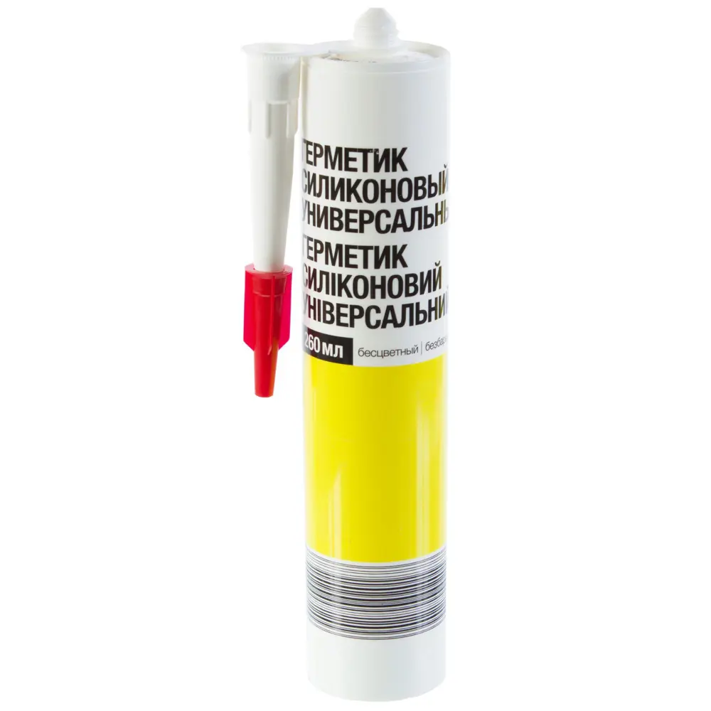 Герметик силиконовый прозрачный, 260 мл HORHOF STLM-2102878