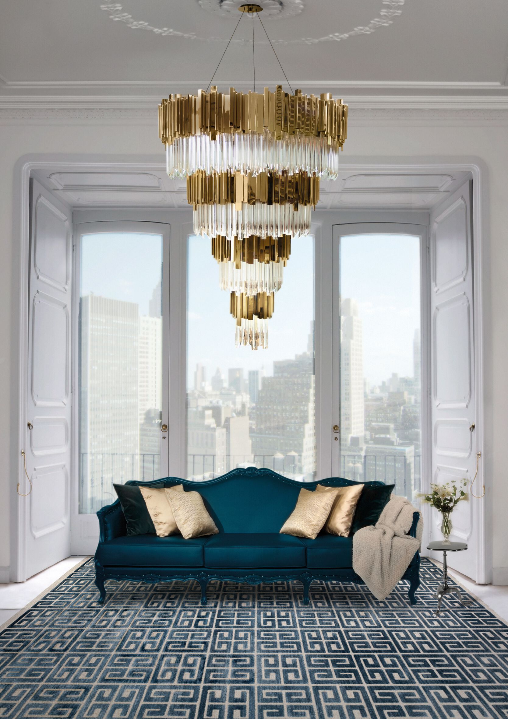 Прямоугольный ковер с рисунком Ademi Essential ARCH-00126278 - Вид №1