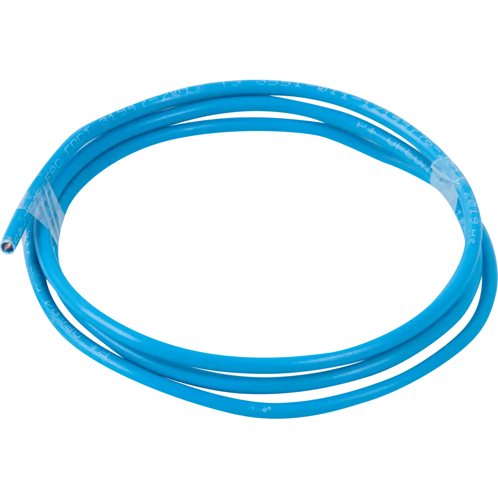 Провод Ореол ПУВ 1x6 мм на отрез ГОСТ цвет синий STLM-2134327 - Вид №1