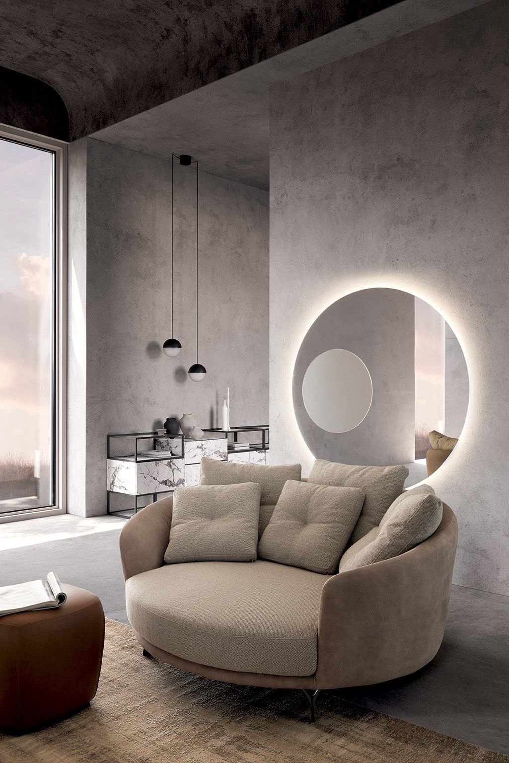 Тканевое кресло VALENTINI Ethos ARCH-00096790 - Вид №1