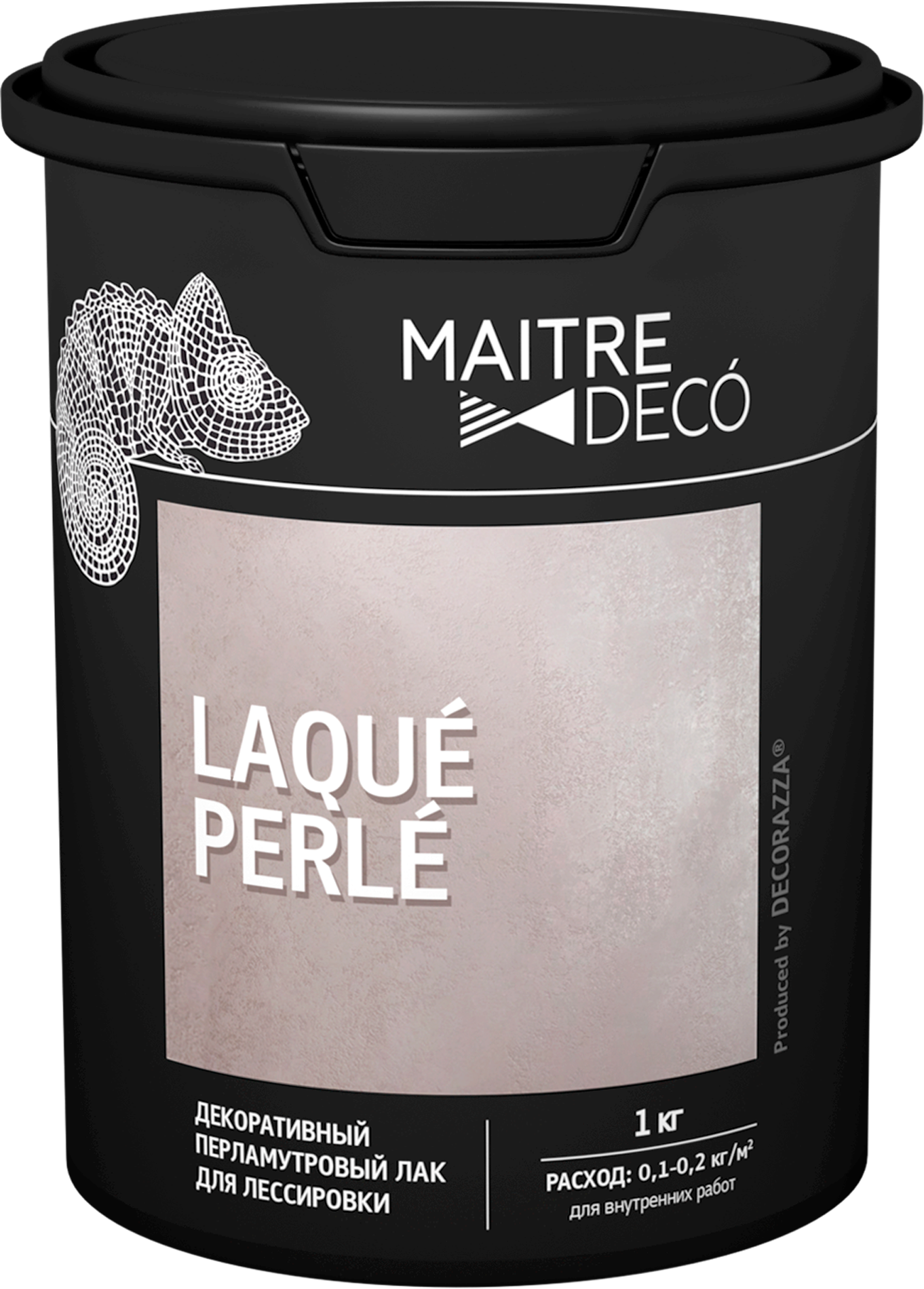 82891147 Лак декоративный перламутровый «Laque Perle» для лессировки 1 кг STLM-0037595 MAITRE DECO