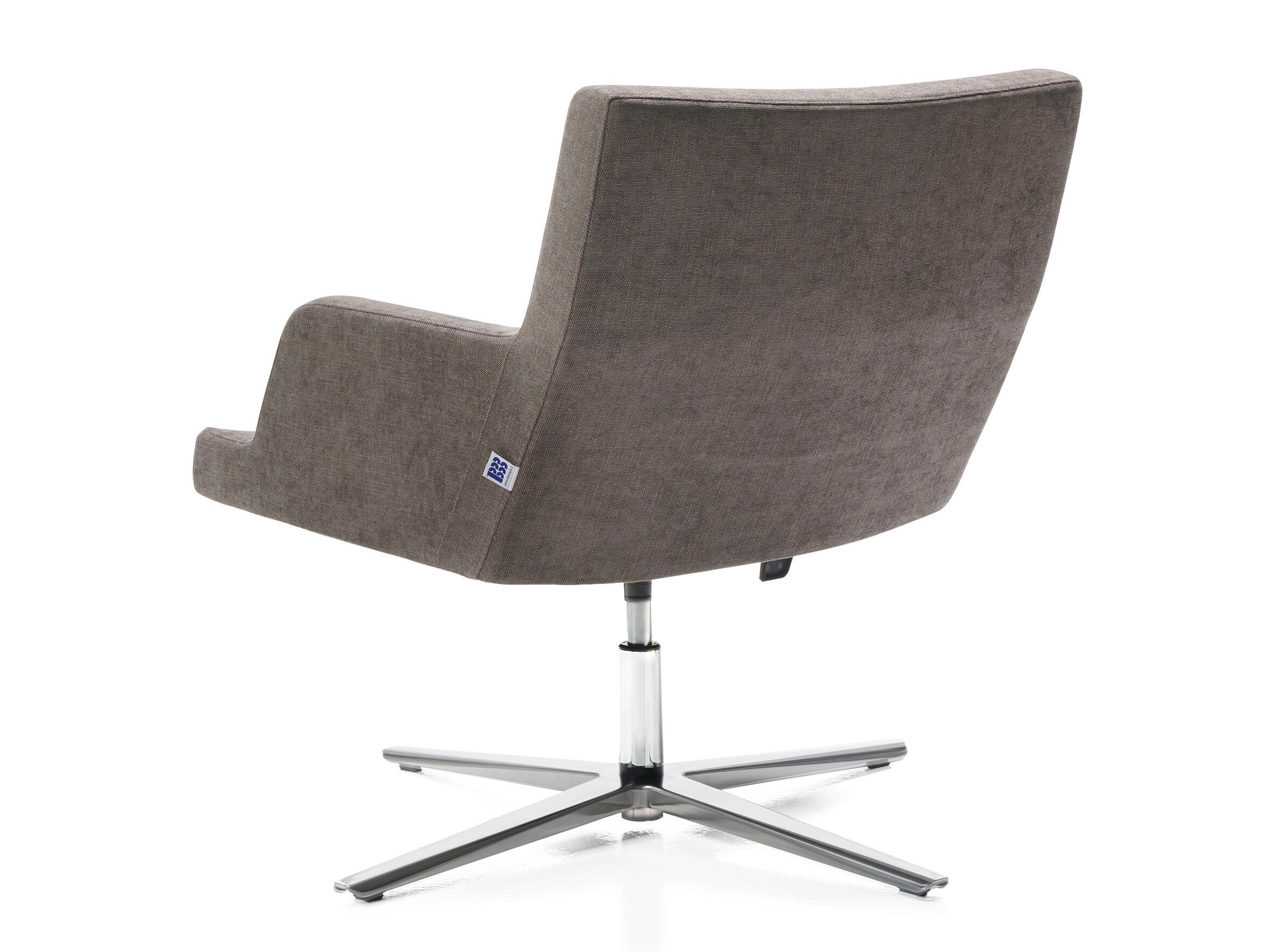 Тканевое вращающееся кресло с подлокотниками BBB CROSS ARCH-00053837 - Вид №1