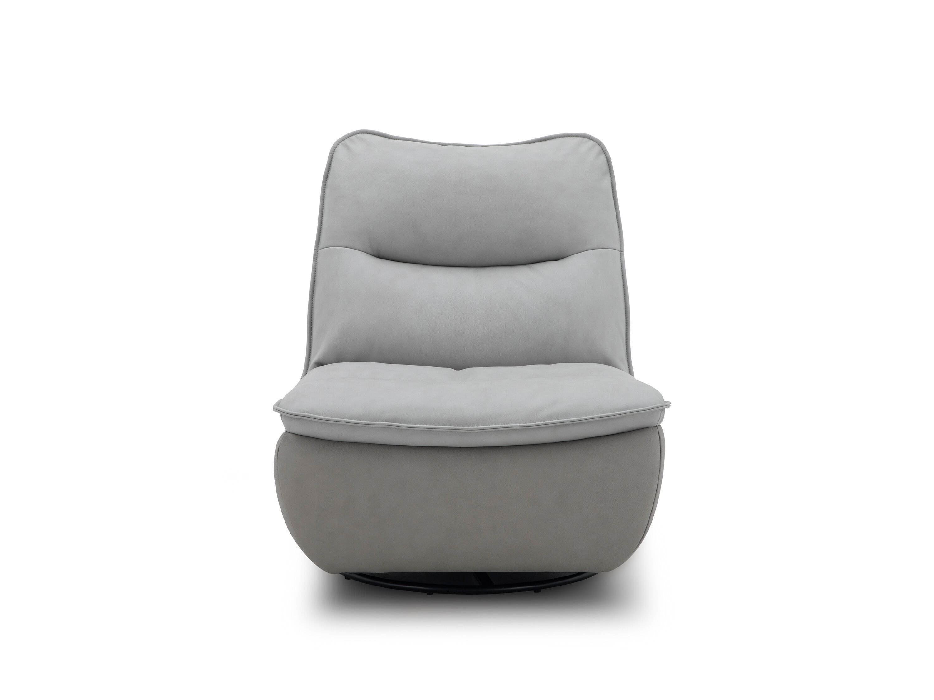 Вращающееся кресло из кожи и ткани CAMPO DE' FIORI CL128 ARCH-00078914 - Вид №4