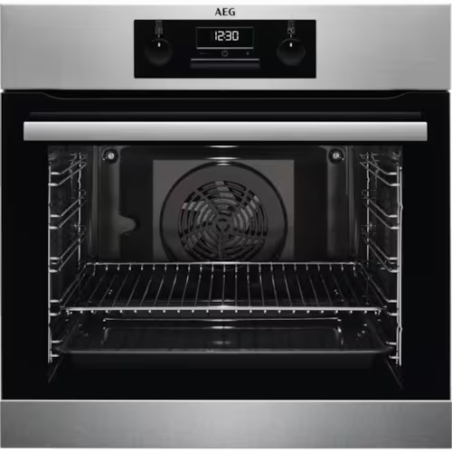 9119370 Электрический духовой шкаф AEG BEB331010M серебристый STDN-0039157