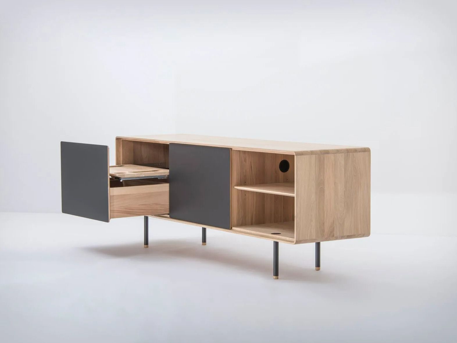 ТВ шкаф / шкаф из дуба Gazzda ARCH-00022420 - Вид №22