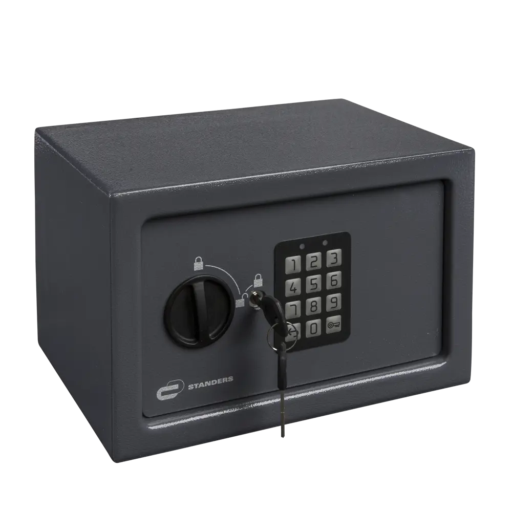 Сейф Standers 9/10 л с электронным замком 28x18x20 см сталь STLM-2063934 - Вид №3
