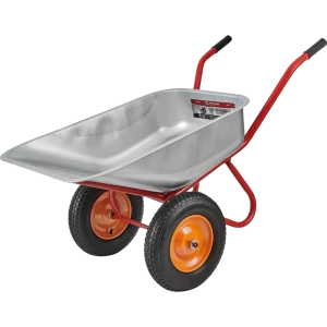 Тачка садовая двухколёсная усиленная 320 кг 90 л