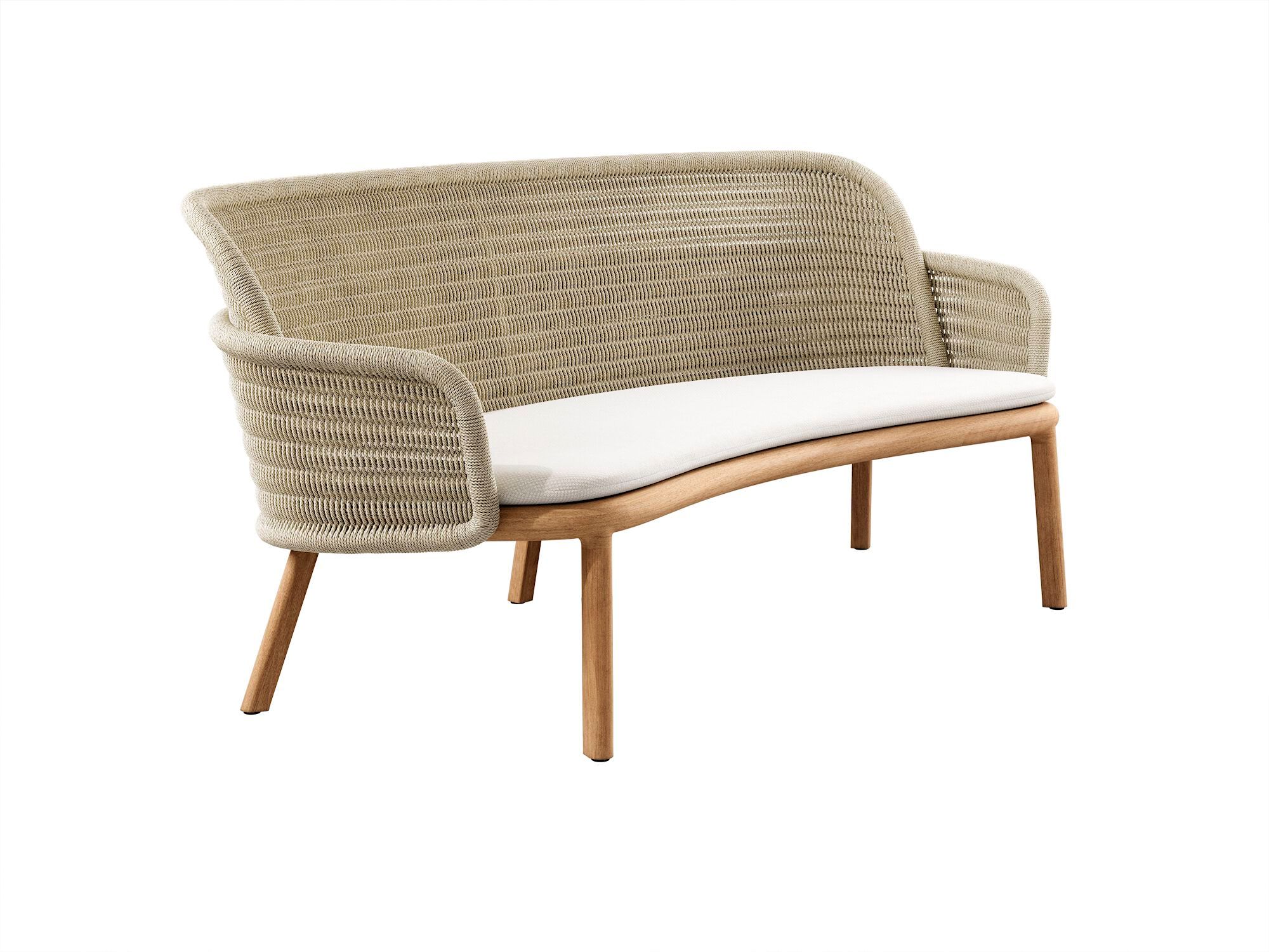 Диван из тикового дерева TRIBÙ Suro ARCH-00021057 - Вид №3