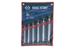 15508963 Набор накидных ключей 6-17 мм, 6 шт. 1706MR KING TONY