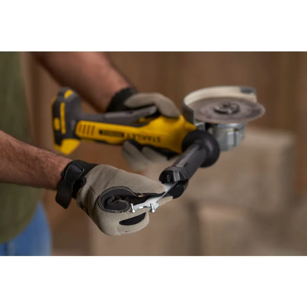 УШМ аккумуляторная бесщеточная Stanley Fatmax SFMCG700B-XJ, 18 В, 125 мм, без АКБ и ЗУ STLM-2110584 - Вид №18