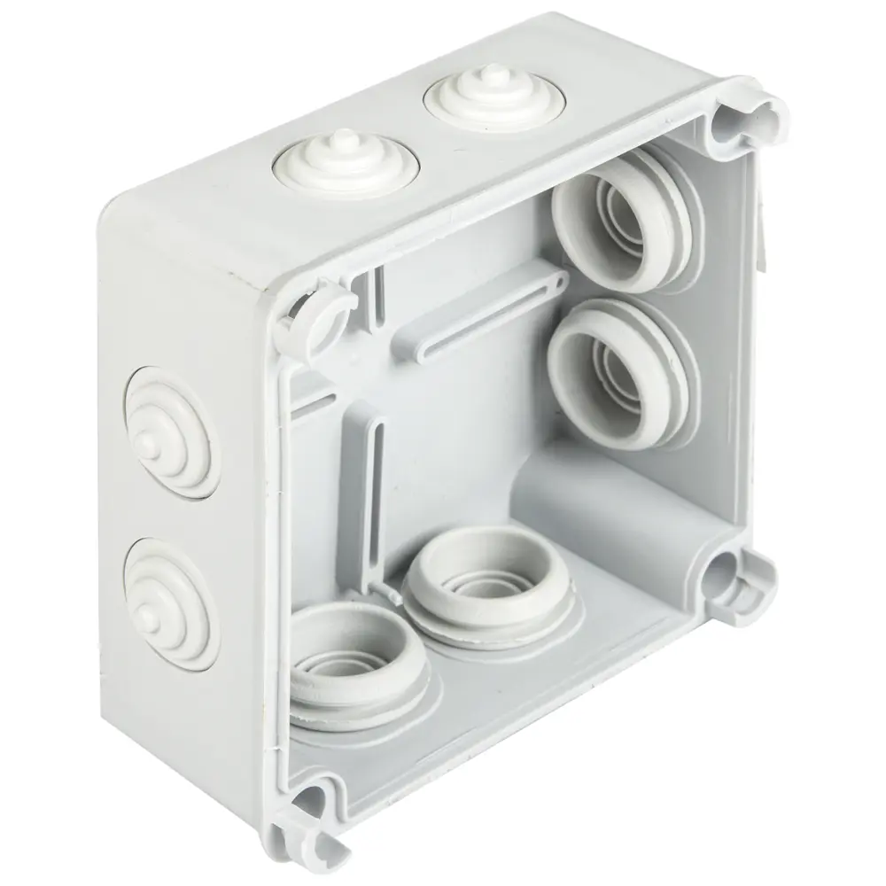 Коробка распределительная Мэк 100x100x50 мм цвет серый, IP54 11645111 STLM-2056408 Santreyd  - Вид №2