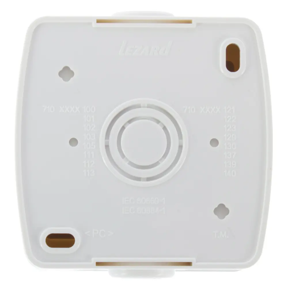 Выключатель накладной Lezard Nata 2 клавиши, цвет серый STLM-2020216 - Вид №1