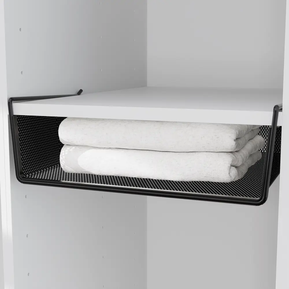 Корзина для шкафа 36x12x35.7 см цвет черный 89389449 STLM-2200057 Santreyd 