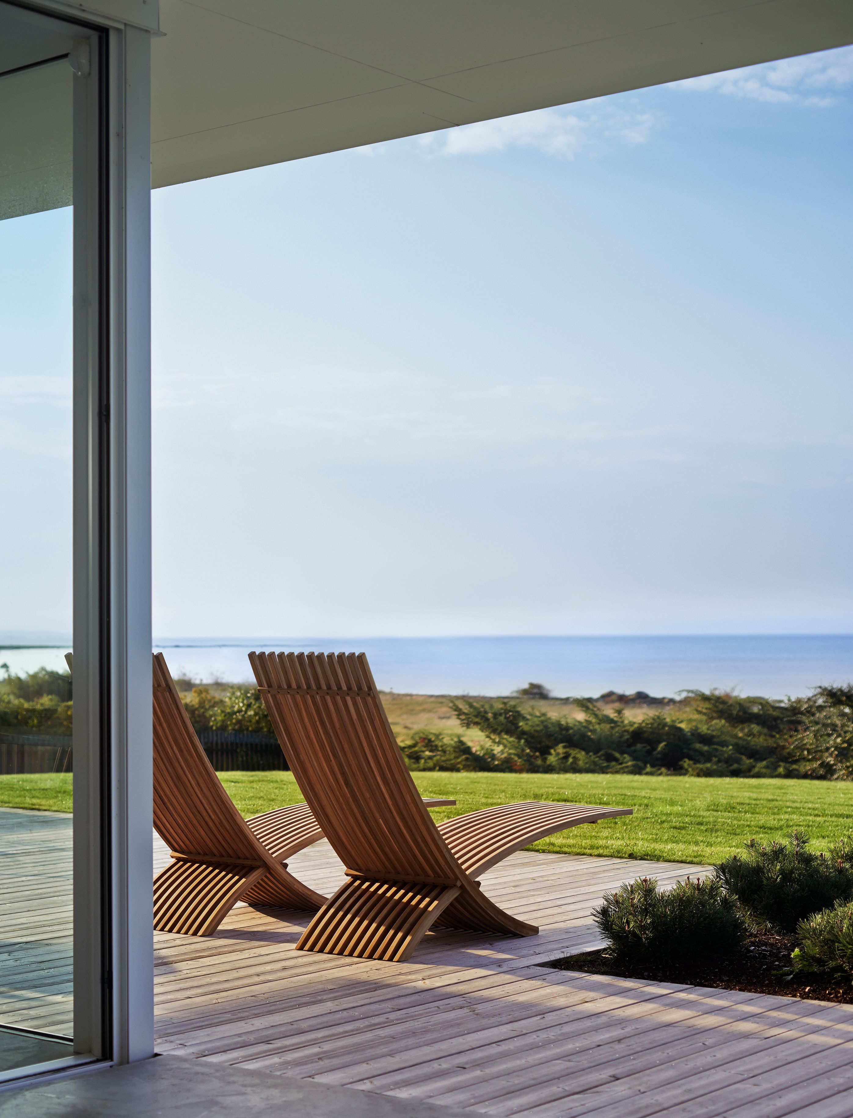 Садовая кровать из тикового дерева Skargaarden Nozib ARCH-00009029 - Вид №1