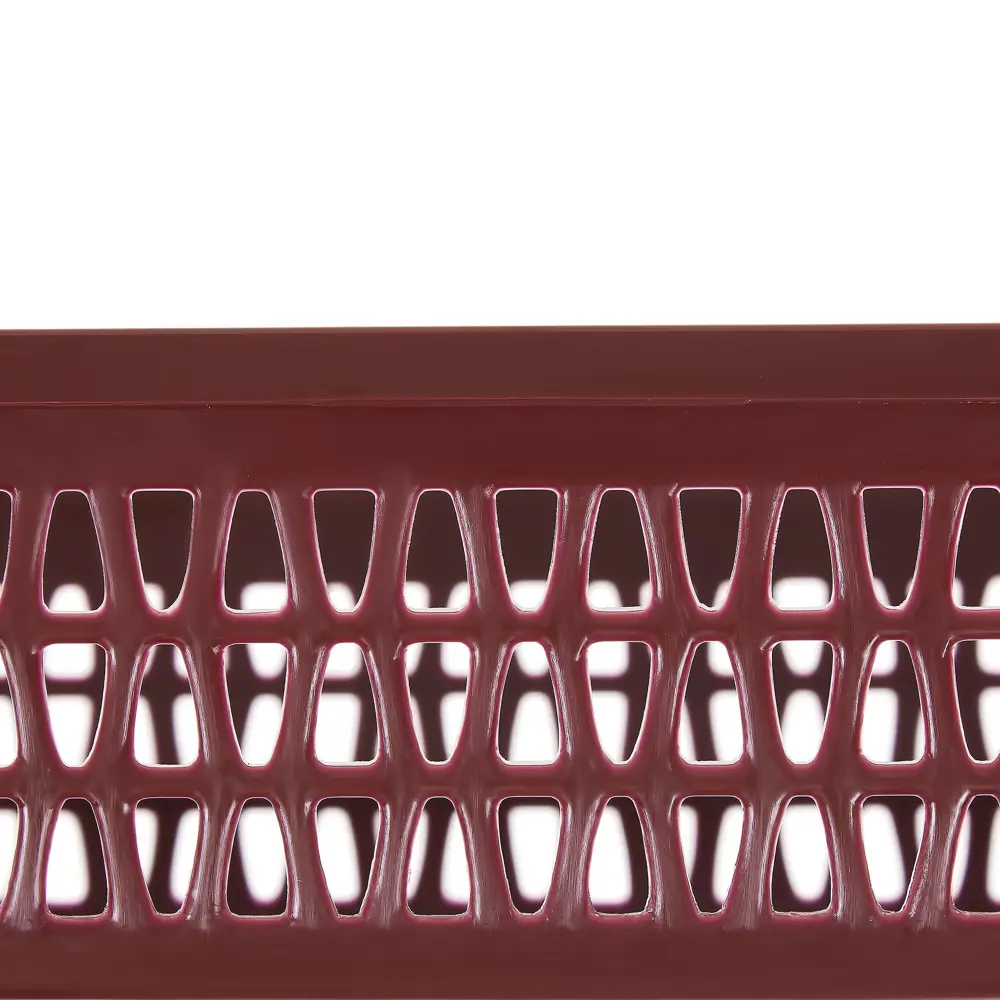 Корзина для хранения Велетта 21x11x5 см пластик цвет вишня 3 шт MARTIKA STLM-2173125 - Вид №2