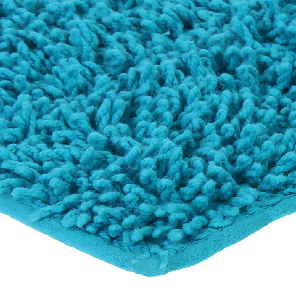 Коврик для ванной комнаты «Crazy» 50x70 см цвет голубой SENSEA STLM-2166012 - Вид №1