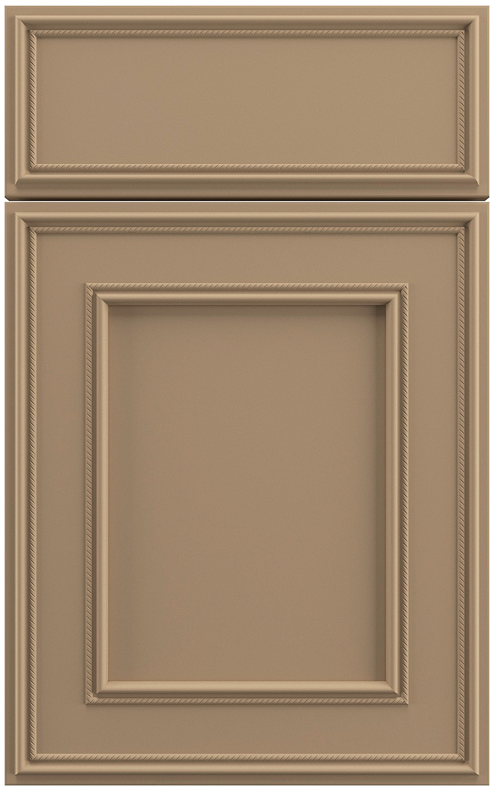 Фасады для кухни Классика Фрезеровка «Брэдфорд» 301 Капучино SIDAK SIST3427-7740