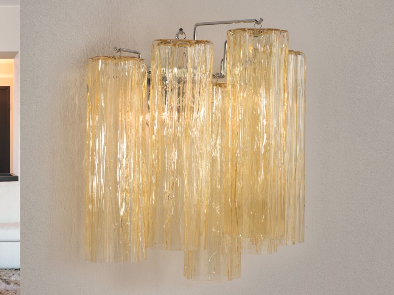 Настенный светильник из муранского стекла Patrizia Volpato Glace ARCH-00123225