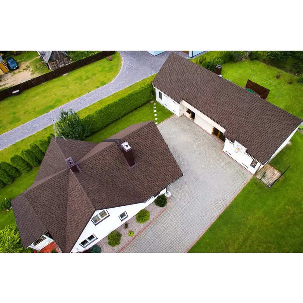 Черепица гибкая Mida Квадро коричневый 2 м² ТЕХНОНИКОЛЬ STLM-2005307 - Вид №5