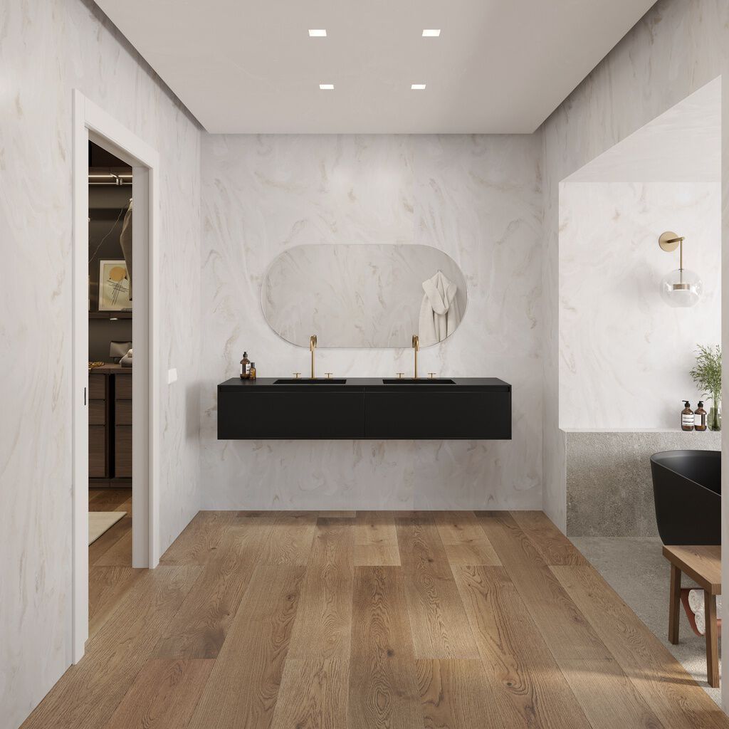 Двойная раковина Corian® со встроенной раковиной RILUXA Gaia ARCH-00096118 - Вид №8