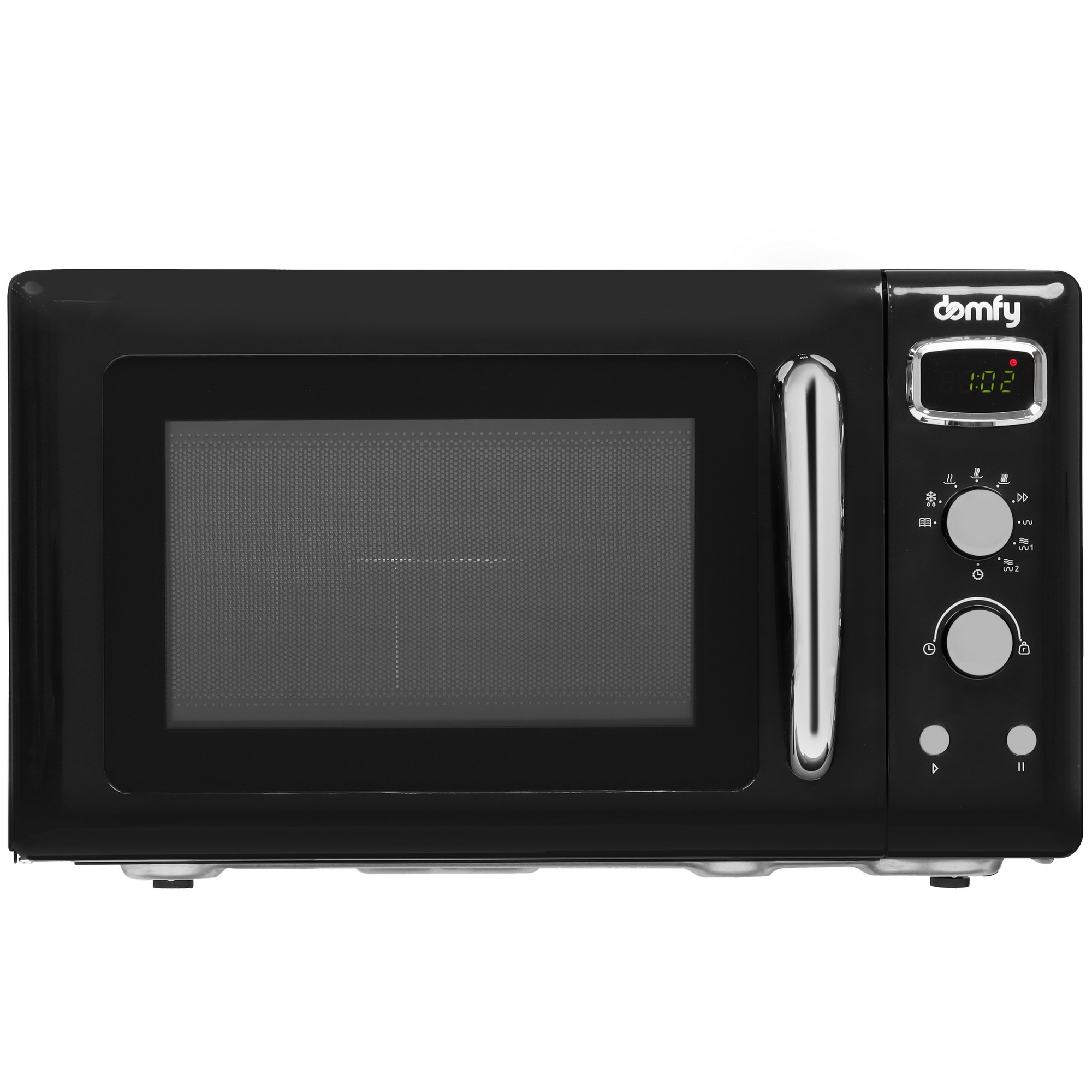 9150686 Микроволновая печь Domfy DSB-MW104 черный STDN-0093616