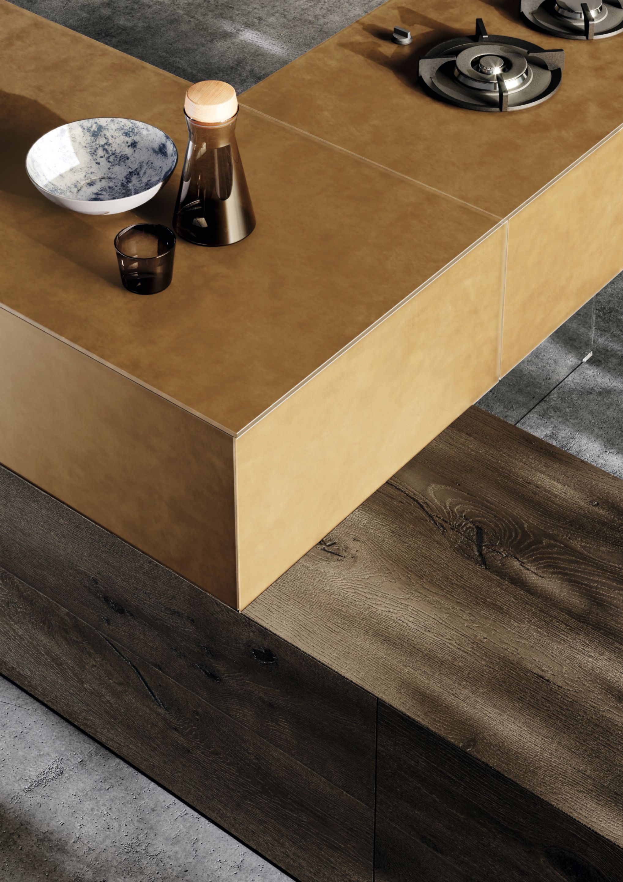 Встроенная кухня с островом Lago 36e8 ARCH-00024434 - Вид №4