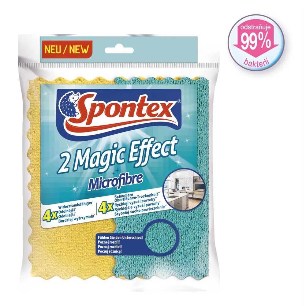 Салфетка полиуретановая Spontex Magic Effect 2 шт STLM-2058652 - Вид №1