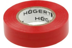 17614962 Изоляционная лента 0,13x19 мм, 20 м, красная HT1P282 Hogert Technik