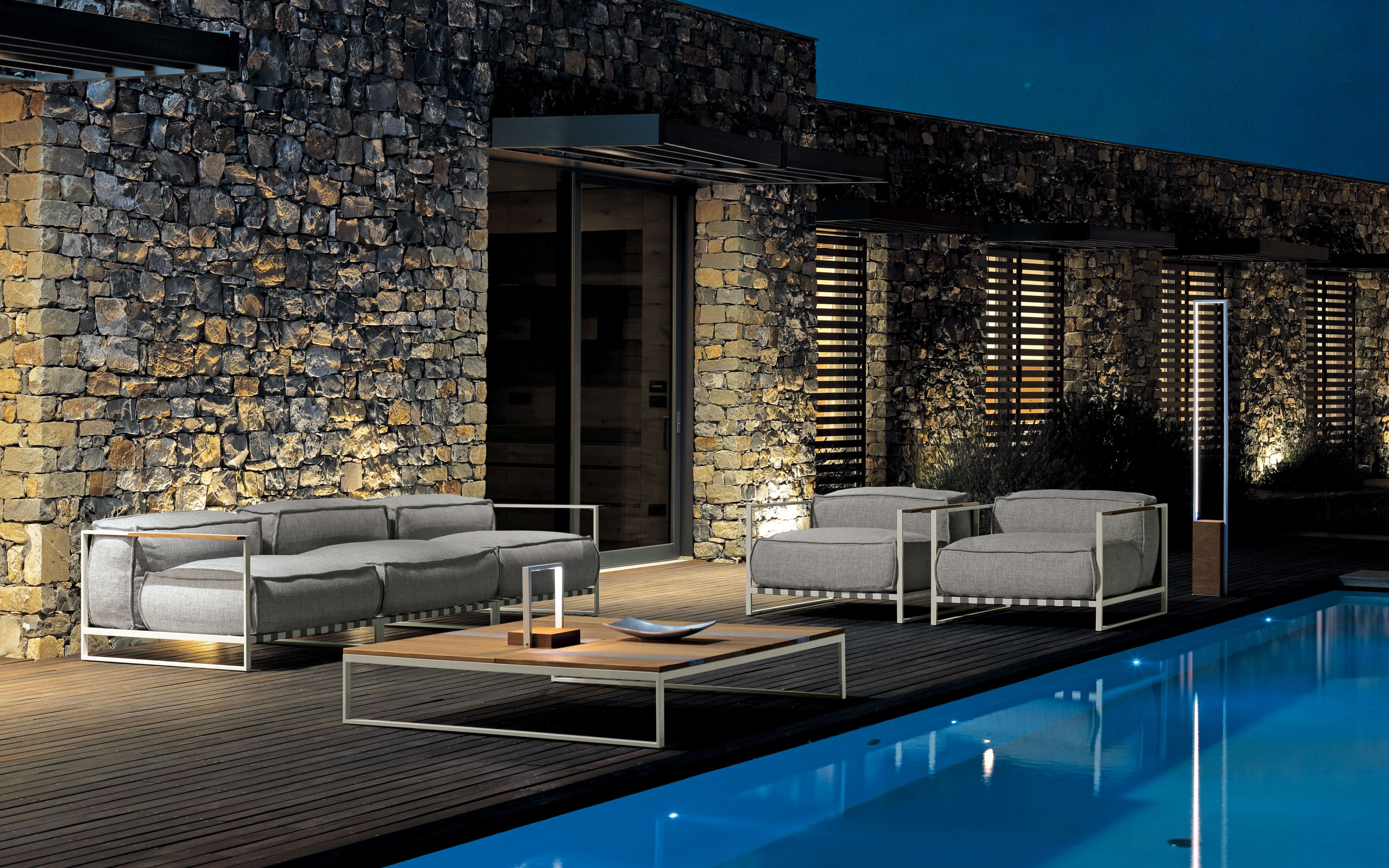 Тканевое садовое кресло с подлокотниками Talenti Casilda ARCH-00145201 - Вид №3