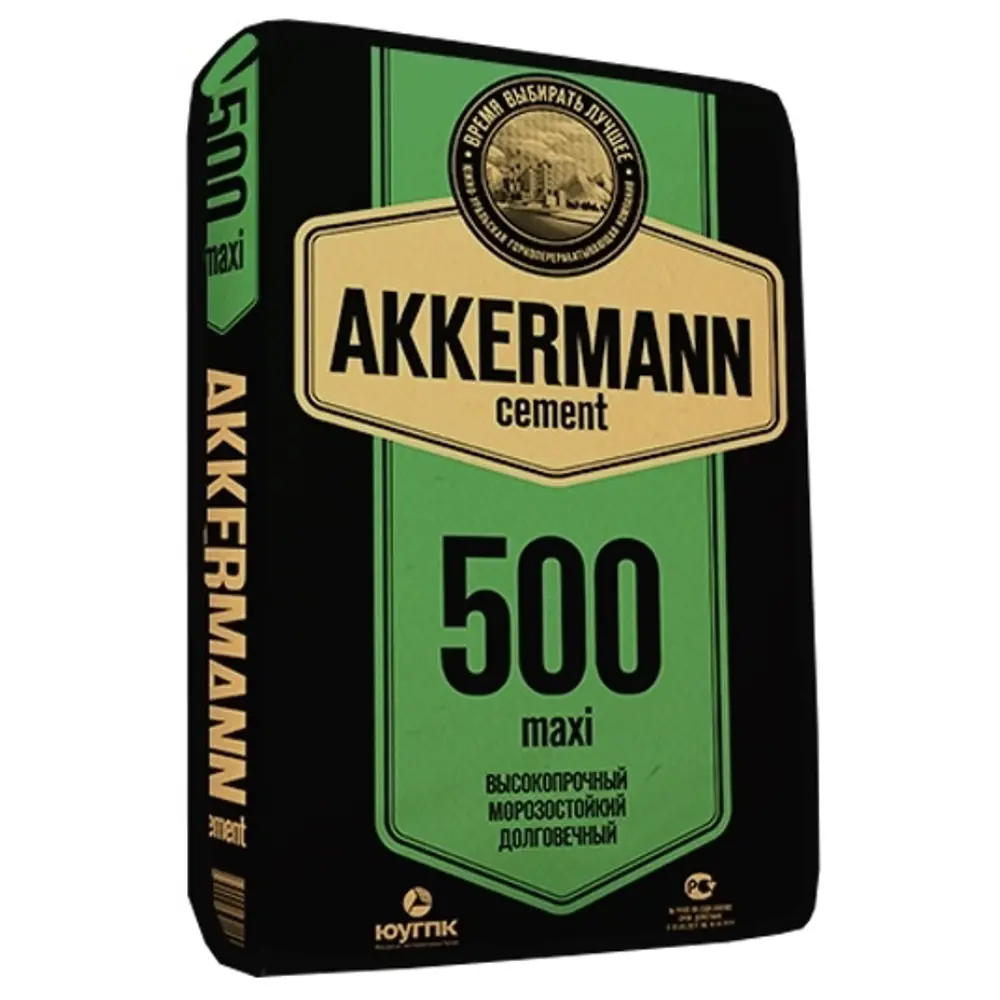 Цемент Akkermann M500 ЦЕМ II В-Ш 42.5 Н 50 кг