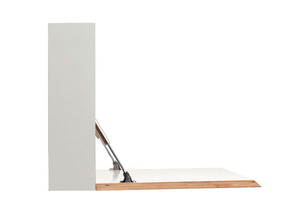 Деревянный письменный стол для ПК с откидными дверцами Müller Small Living FLATBOX ARCH-00015409 - Вид №3