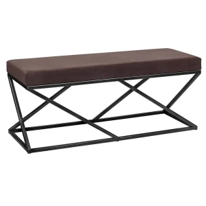 91536216 Банкетка Greenween Zuma 40x45x110 см цвет коричневый/черный STLM-1353981