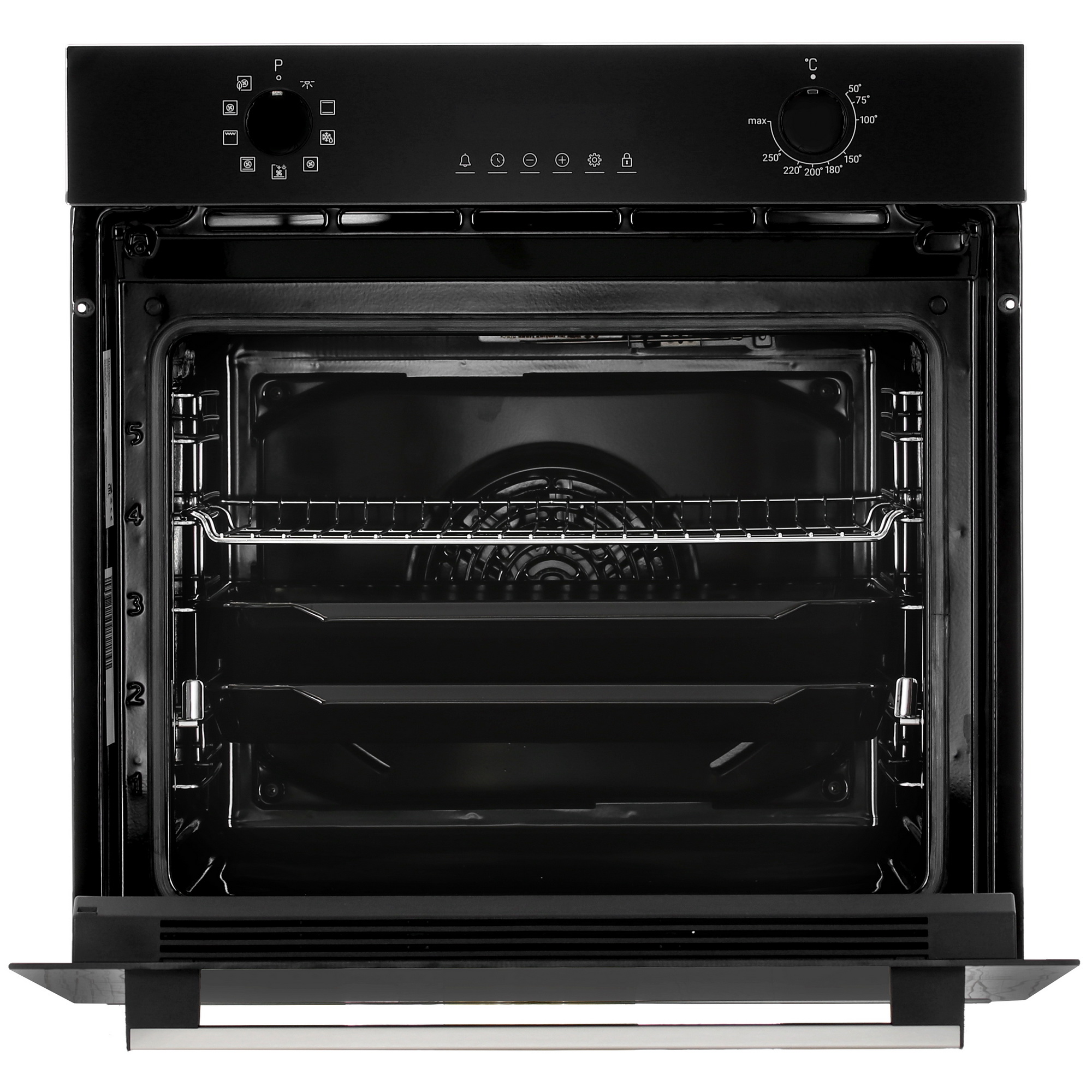 9987781 Электрический духовой шкаф Indesit IFE 4841 J BL черный STDN-0081369 - Вид №7