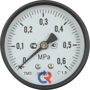 Манометр осевой Росма 6 бар 1/4" 63 мм