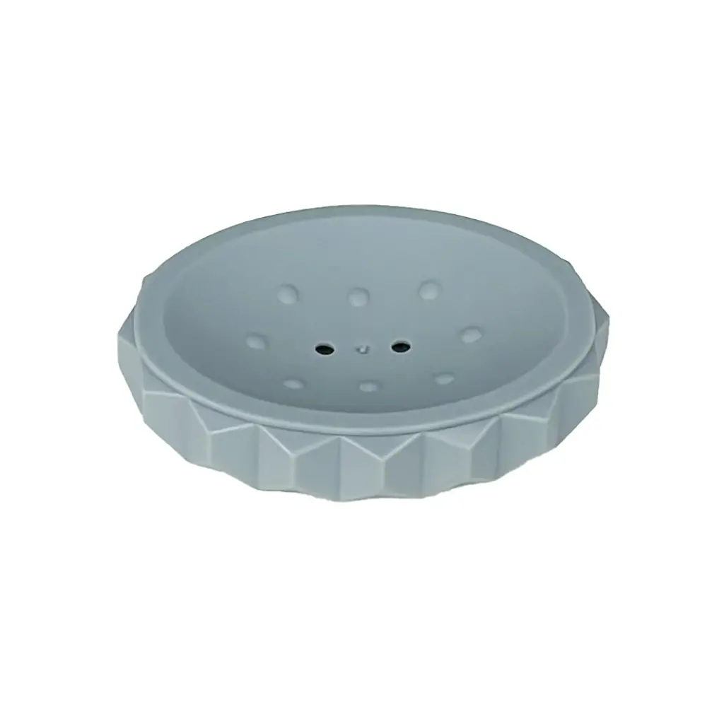 Мыльница LEMER Aristanis — серый минимализм для современной ванной 89384970 STLM-1580080