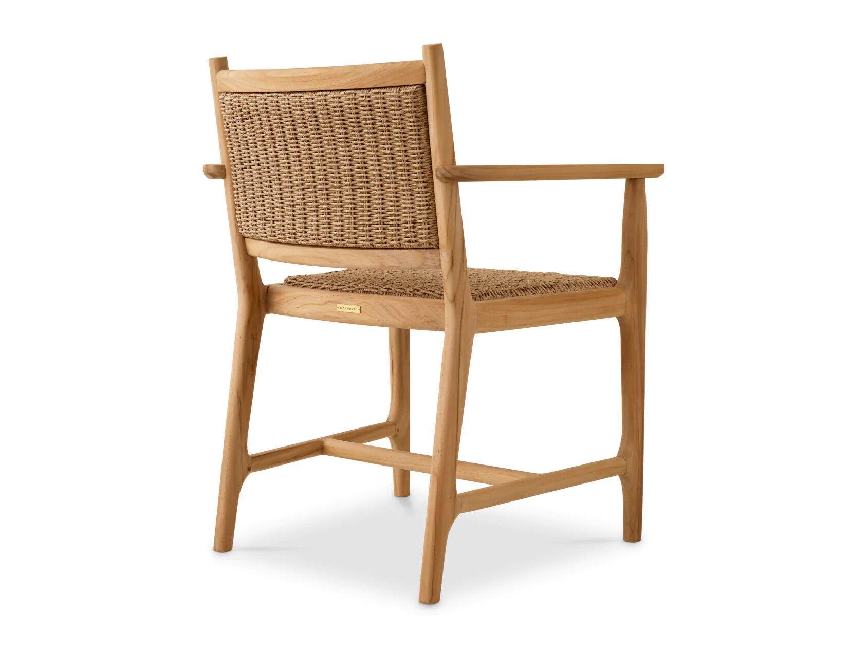 Стул для сада из тикового дерева с подлокотниками Eichholtz Pivetti ARCH-00096703 - Вид №2