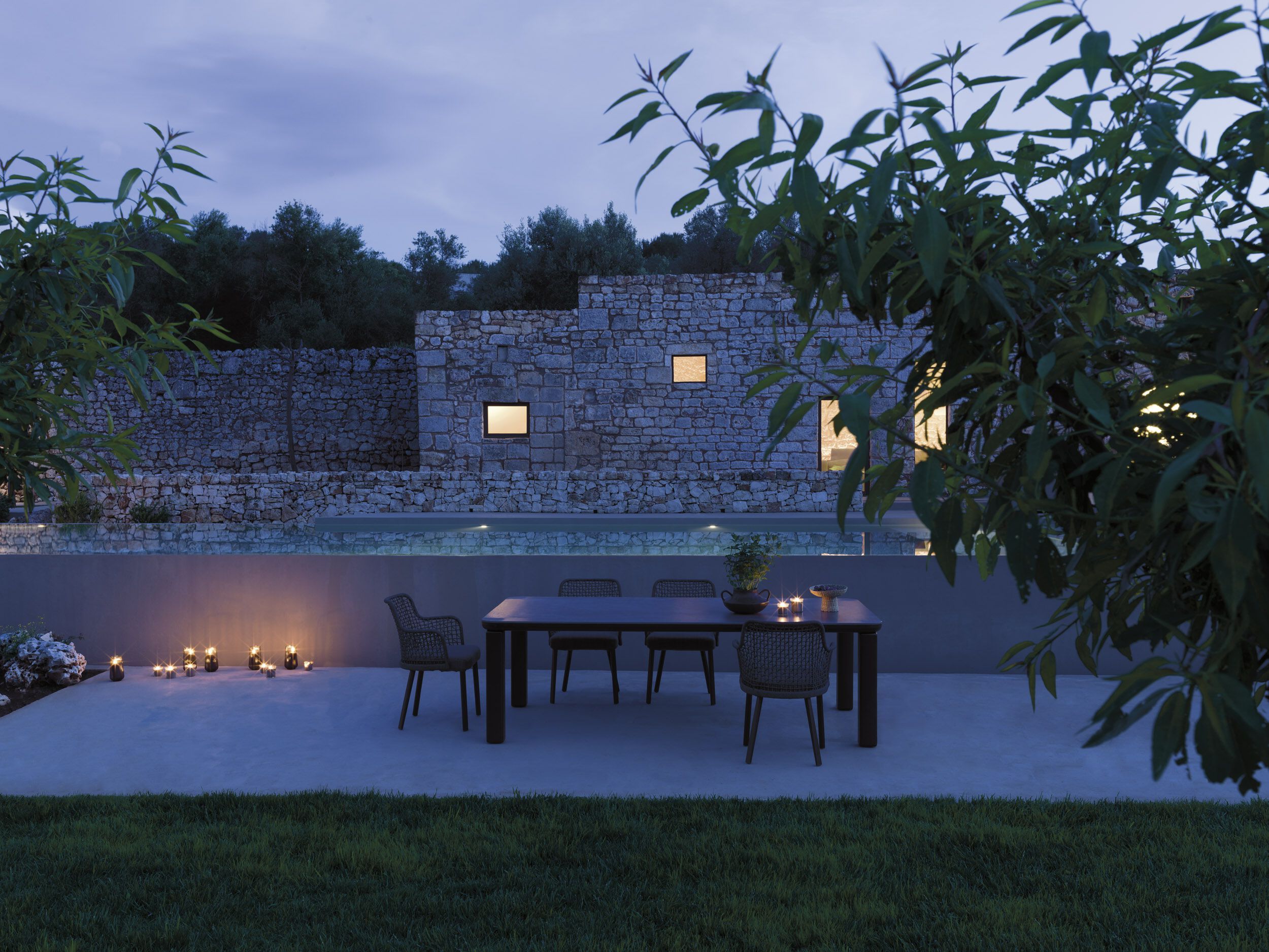 Выдвижной прямоугольный садовый стол Varaschin Customade ARCH-00061802 - Вид №7