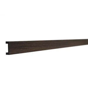 Рейка настенно-потолочная полистирол ударопрочный Decor-Dizayn 618-93 венге 15x40x3000 мм