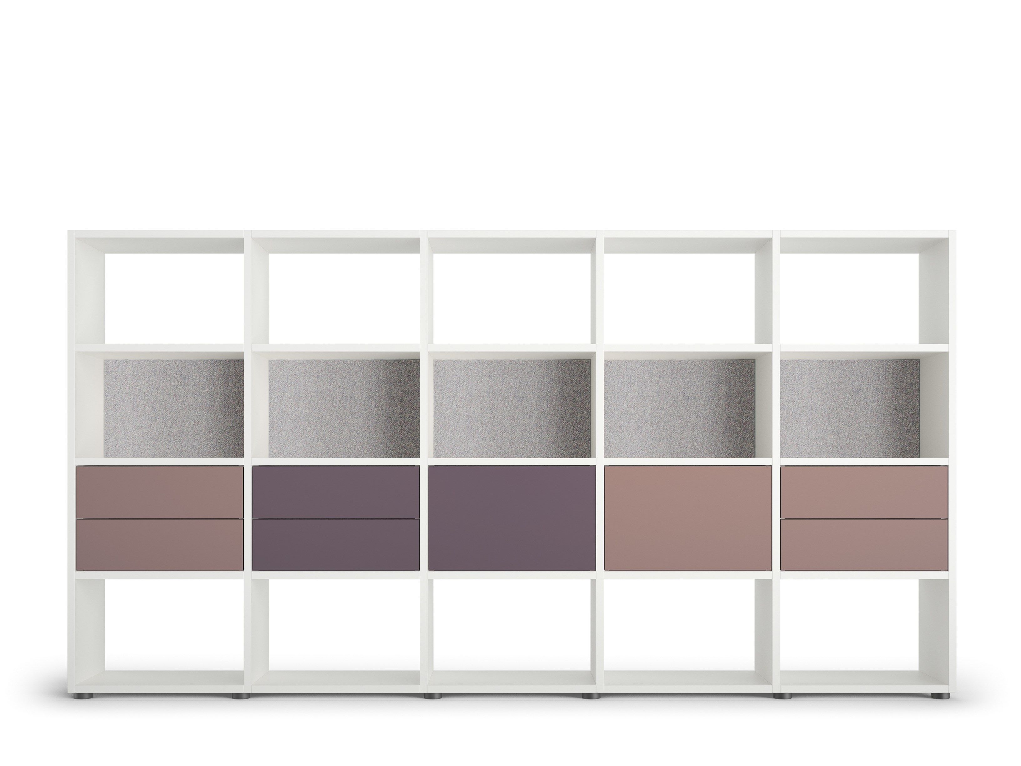 Модульный офисный книжный шкаф werner works basic view ARCH-00090046 - Вид №7