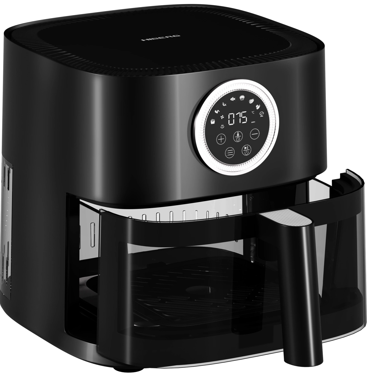 9238404 Аэрогриль HIBERG GF 400 GB черный STDN-0086956 - Вид №3