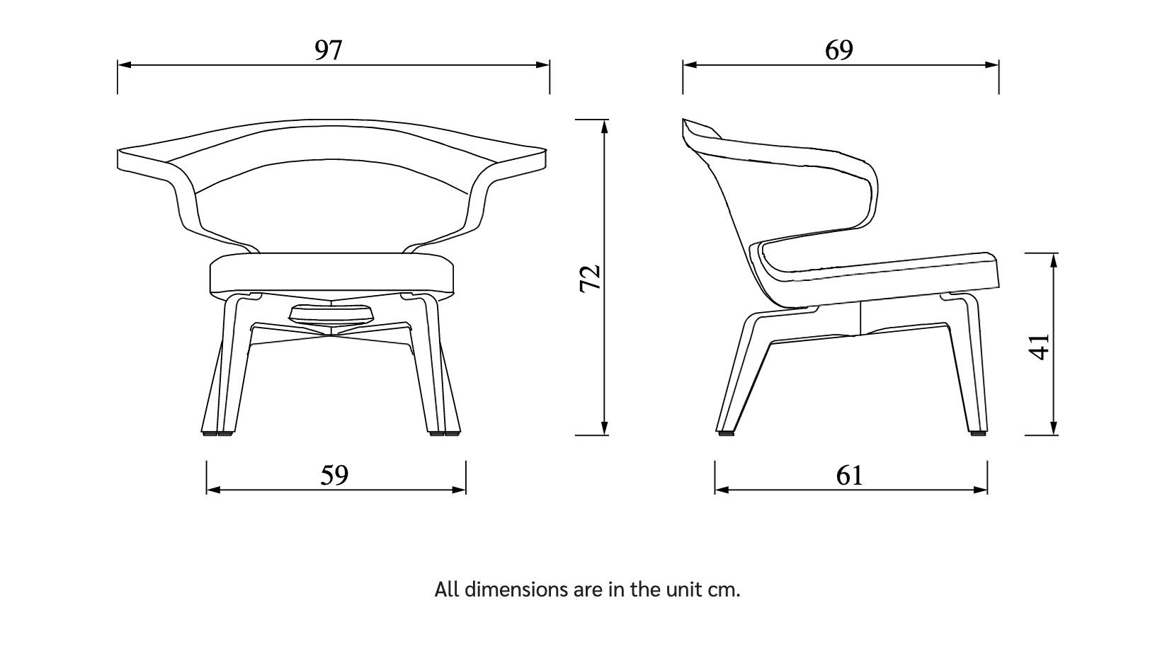 Кресло с подлокотниками Classicon Мюнхен ARCH-00049584 - Вид №12