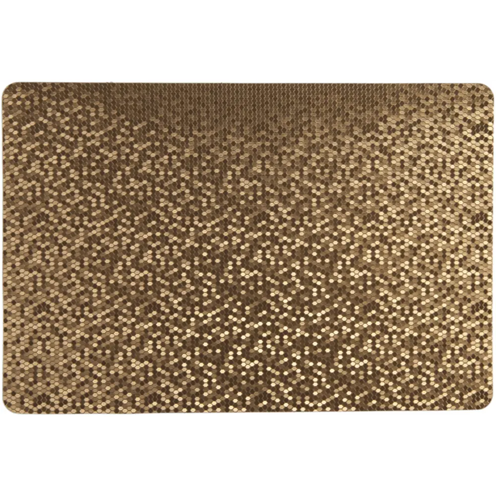 Салфетка сервировочная Соты 30x45 см золотая 89070892 STLM-2067231 Santreyd 