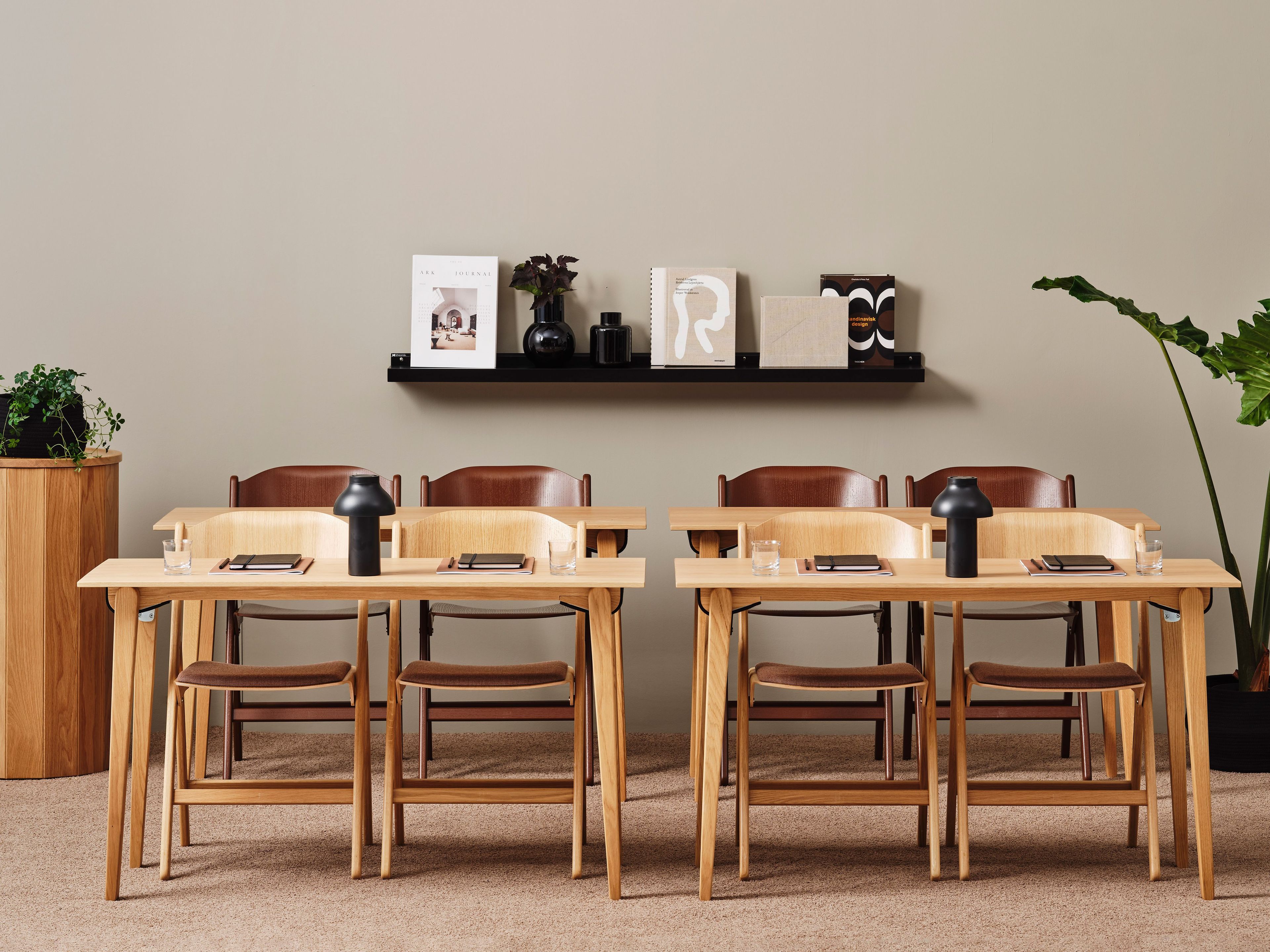 Деревянный складной стул с мягким сиденьем Karl Andersson COLO ARCH-00109630 - Вид №10